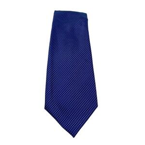 Kenneth Cole Reaction Dark Blue with Light Blue Squares Necktie